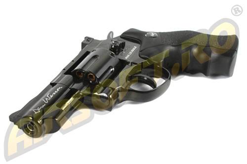 Revolver dan wesson 25 inch negru - full metal - gnb - co2