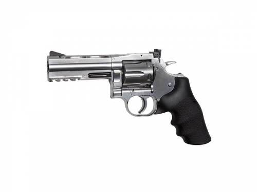 Revolver dan wesson - model 715 - 4 inch - silver - full metal - gnb - co2