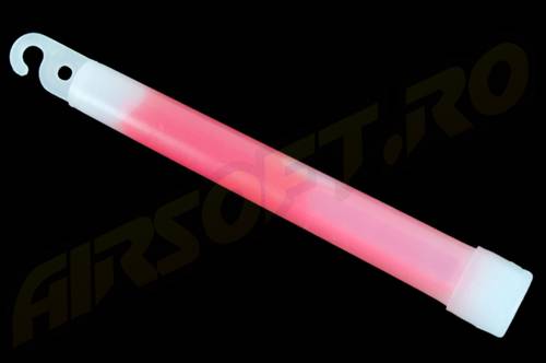 Baton chimic de iluminare 15x15 cm (rosu)