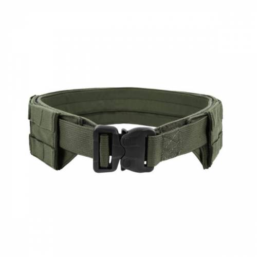 Low profile molle belt - od green - with plastic cobra belt