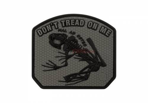 Patch cauciuc - don t tread on me frog - green